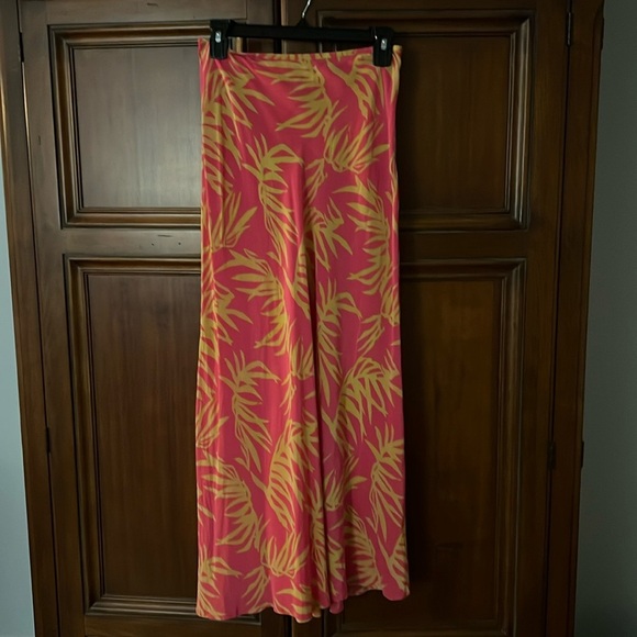 Lily Pulitzer Long Silk Skirt - Picture 1 of 2